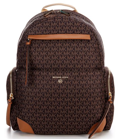 michael kors taupe backpack|michael kors large backpack outlet.